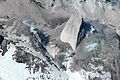 Protrusione solida entro il cratere del Mount St. Helens (Stato di Washington, USA).