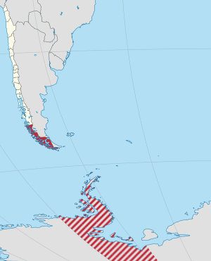 Магальянес на карте