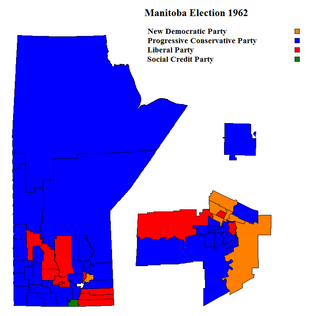 <span class="mw-page-title-main">1962 Manitoba general election</span>