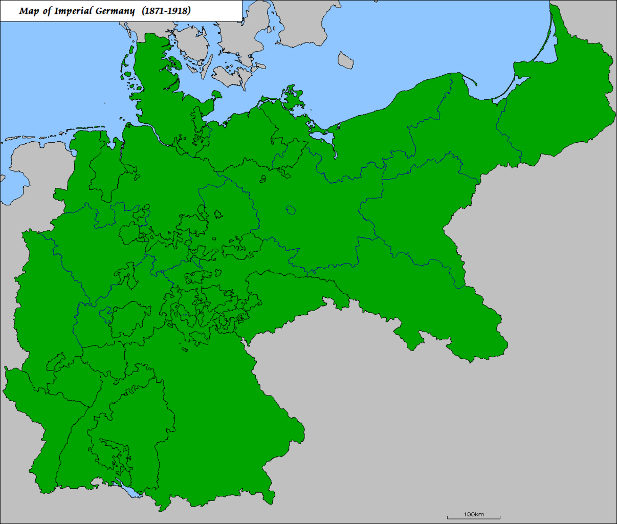 Kaiserreich Map