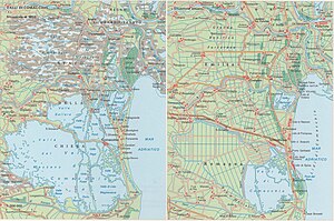 300px map drainage 1990   valli di comacchio   touring club italiano cart tem 062