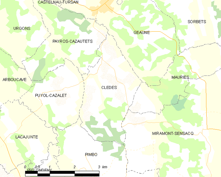 File:Map commune FR insee code 40083.png