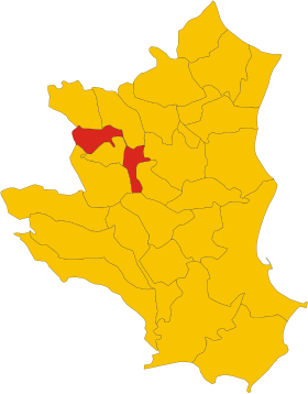 Localização de Castelsilano