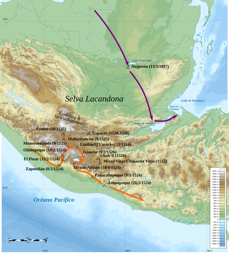 Conquista de Guatemala - Wikipedia, la enciclopedia libre