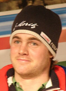 Marc Berthod Swiss alpine skier