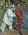 Mardi Gras (Pierrot og Harlekin) (1888) af Paul Cézanne