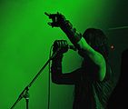 Deutsch: Marduk beim Hatefest 2015 in Berlin. English: Marduk at Hatefest 2015 in Berlin.