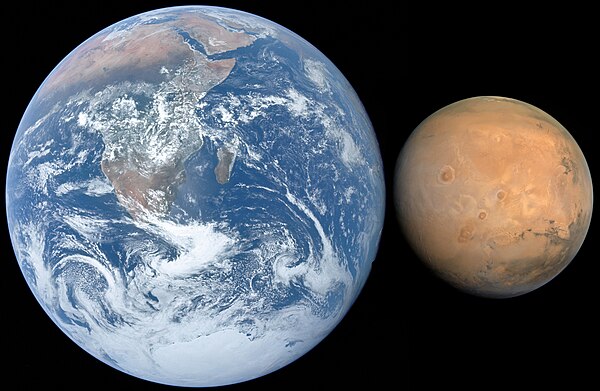 Comparison: Earth and Mars