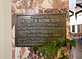 Memorial inside the library at Erith, opened in 1906. [212]