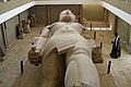 Eine Statue des Pharaos Ramses des Zweiten