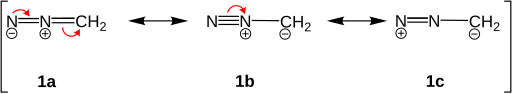 File:Mesomerie Diazomethan V4.svg