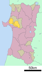 Minamiakita - Carte