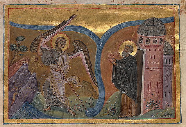 Miracle of the Archangel Michael at Colossae (Chonae).