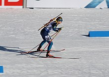 Mona Brorsson ampumahiihdon MM-kisoissa 2015 Nové Město.jpg