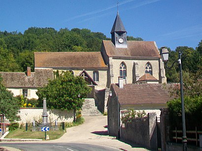 How to get to Montreuil-sur-Epte with public transit - About the place