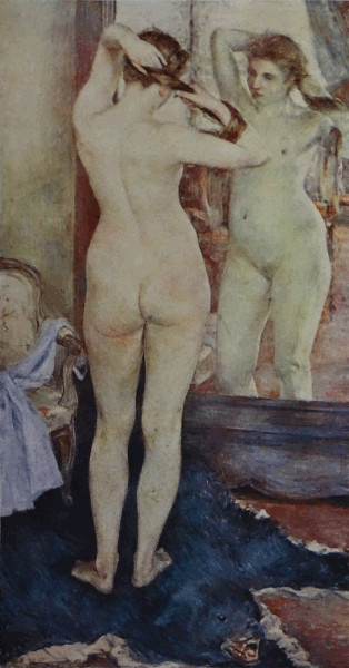 File:Morning Toilette by Kuroda Seiki.gif