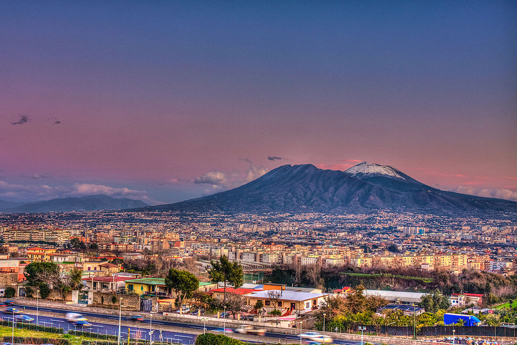 Naples and Mount Vesuvius