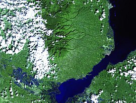 Гора Малинданг Landsat.jpg