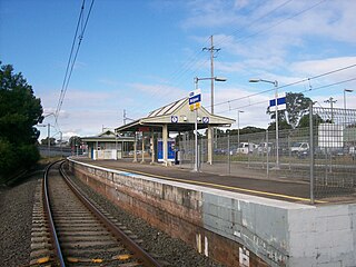 <span class="mw-page-title-main">Mulgrave railway station</span> Railway station in Sydney, New South Wales, Australia