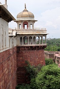 Musamman Burj, an octagonal Tower which was the residence of Shah Jahan's favourite empress, Mumtaz Maḥal