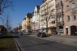 Maximilianstraße in Nürnberg