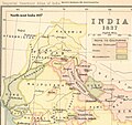 1837. Map of the region and environs of present-day Pakistan in 1837, during the height of Ranjit Singh's reign in Punjab.