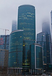 Naberezhnaya Tower Office in Moscow, Russia