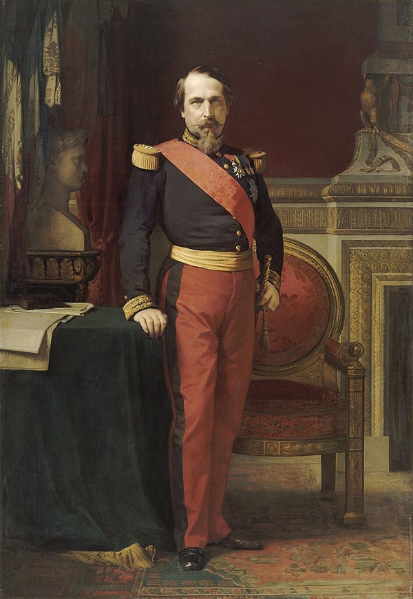 Portrait of Napoleon III, 1862