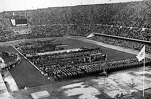 Foto delle Olimpiadi di Helsinki del 1952.