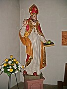 Barockfigur des Hl. Nikolaus