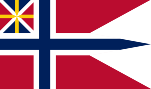 Norwegian union state flag with Sweden proposal 1836.png