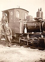O&K steam locomotive works Ndeg 7259 of 1915, Hermann Klammt Ndeg 4, Konigsberg.jpg