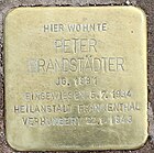 Stolperstein für Peter Brandstädter