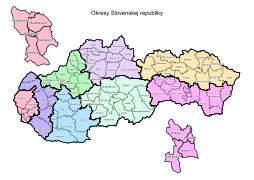 Seznam okresů na Slovensku