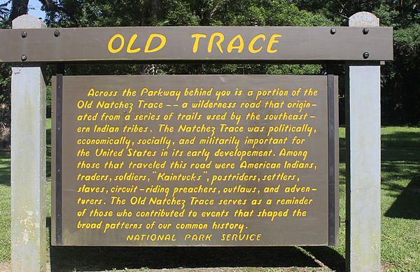 Old Trace historical marker