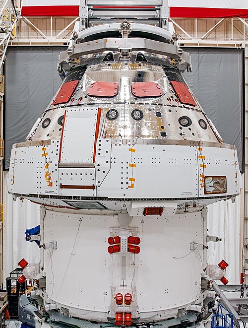 Orion spacecraft as of December 2019[update]