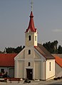 Místní kaplička v Großeberharts