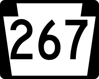 <span class="mw-page-title-main">Pennsylvania Route 267</span> State highway in Wyoming and Susquehanna counties, Pennsylvania, US