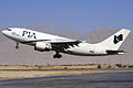 A PIA A310-300 at Quetta