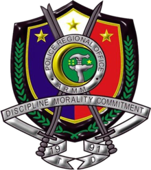 Logo as the PNP PRO ARMM. PNP Police Regional Office Autonomous Region in Muslim Mindanao.png
