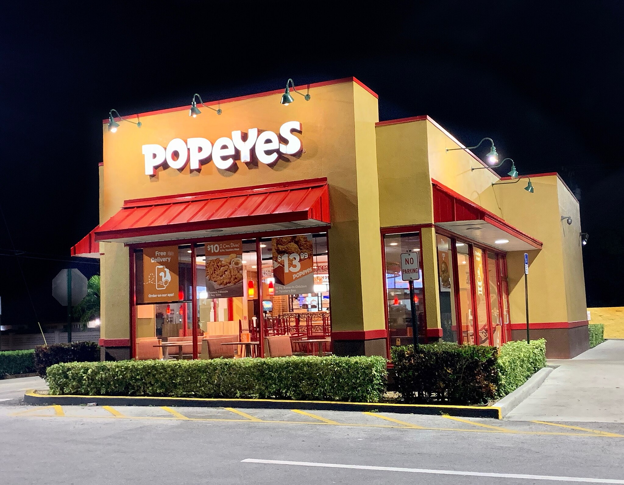 POPEYES Chicken - Near Coral Ridge Fort Lauderdale, Florida. (50522265388)