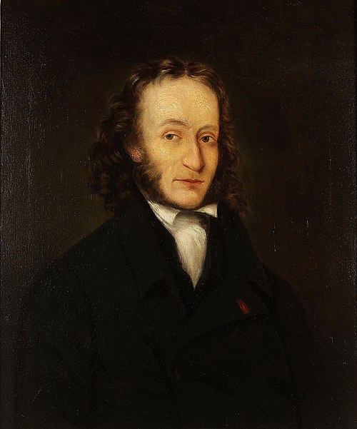 Paganini in 1836 by John Whittle