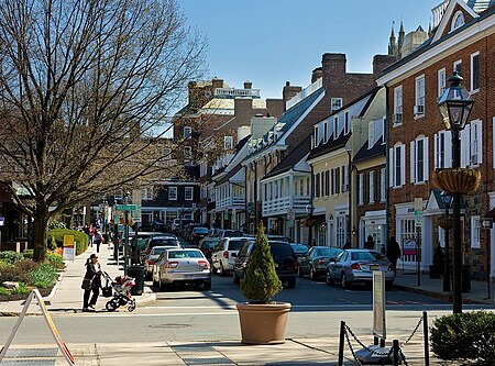 Palmer Square in Princeton