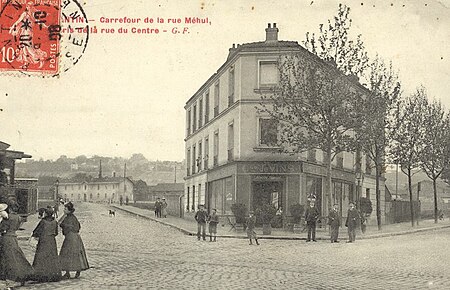 Pantin.Carrefour rue Mehul.1908