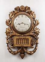 Thumbnail for File:Pendulum clock by Jacob Kock, antique furniture photography, IMG 0931 edit.jpg