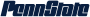 Penn State text logo.svg