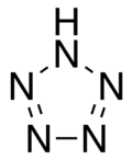 Kekulé, skeletal formula of pentazole