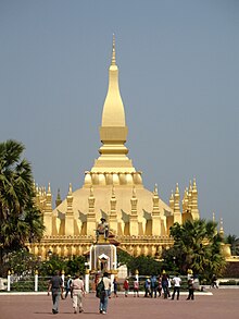 Pha That Luang stupa in Vientiane Pha Than Luang stupa.jpg