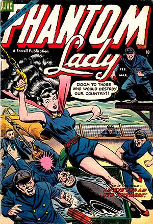 Phantom Lady (vol. 2) #2 (March 1955), Ajax-Farrell Publications