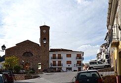 Plaça de l'església, Almedíxer.JPG